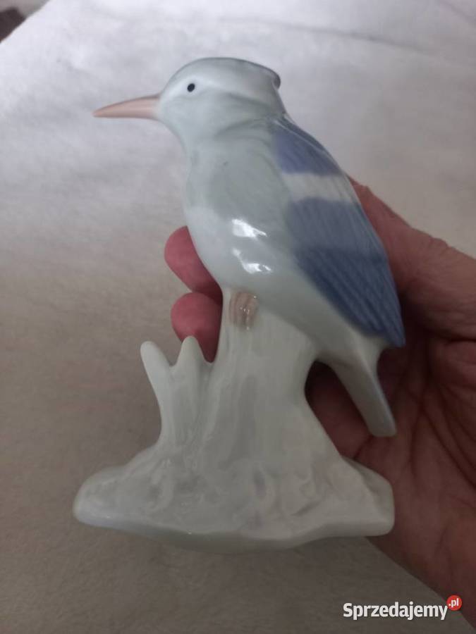 Figurka porcelanowa ptak Zimorodek kujawsko-pomorskie