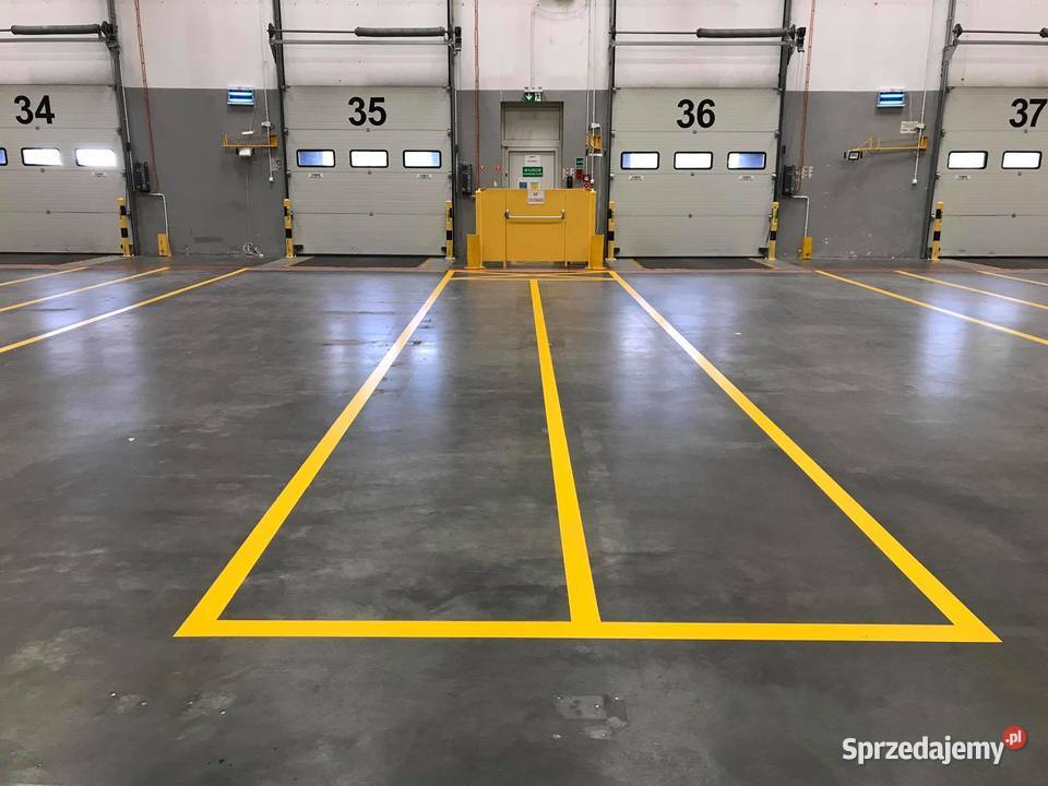 Malowanie linii Oznakowanie poziome Parkingi Gliwice