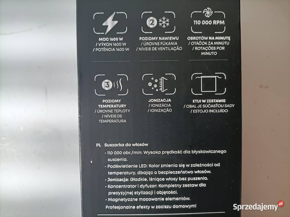 Suszarka do włosów z jonizacją Hoffen Expert AGD drobne Katowice