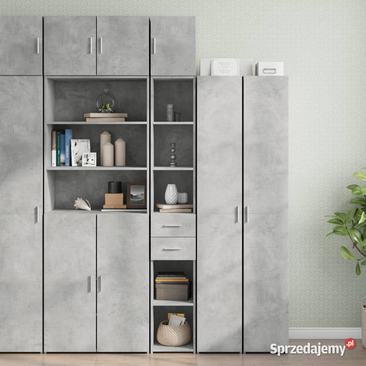 Wąska szafka szarość betonu 30x425x225 WM3281269 mazowieckie Warszawa
