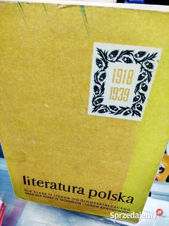 Literatura polska dwudziestolecia sprzedam