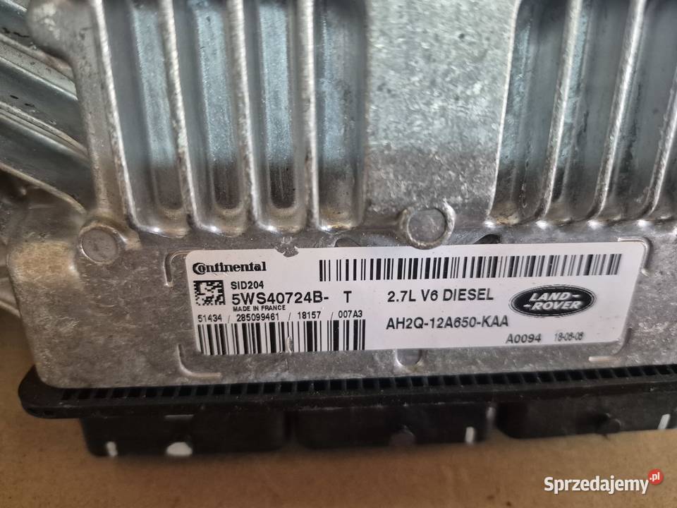 Sterownik silnika Land Rover 27 36 Czujniki i sterowniki Obłotne