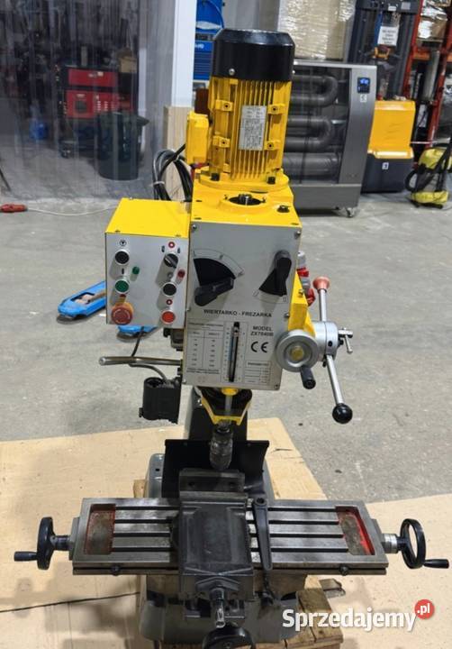 Frezarka Wiertarko frezarka do metalu gwinciarka Maków Podhalański sprzedam