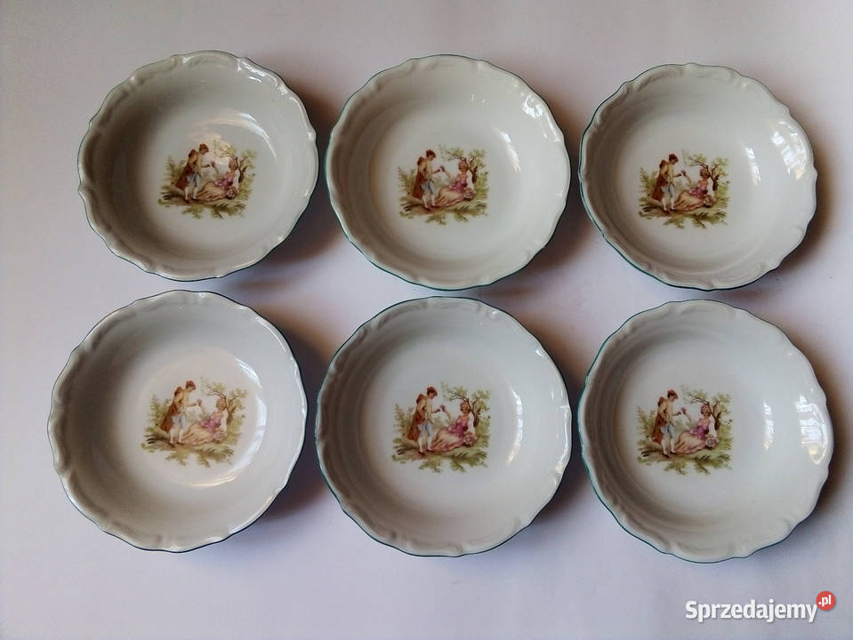 6 miseczek Wałbrzych vintage PRL miłość Częstochowa