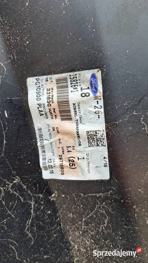 Lewy Płat drzwi 3d Ford Fiesta VII Lewy Płat