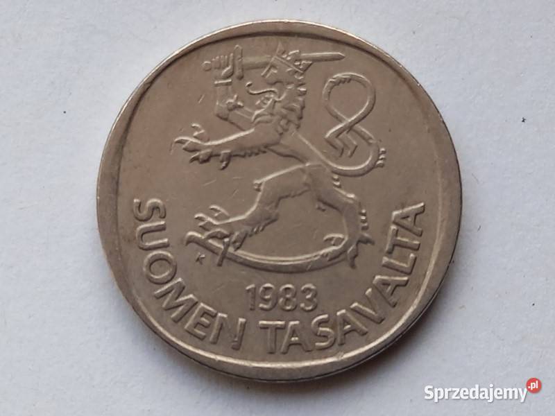 1 Markka Suomen Tasavalta 1983 r Koszalin