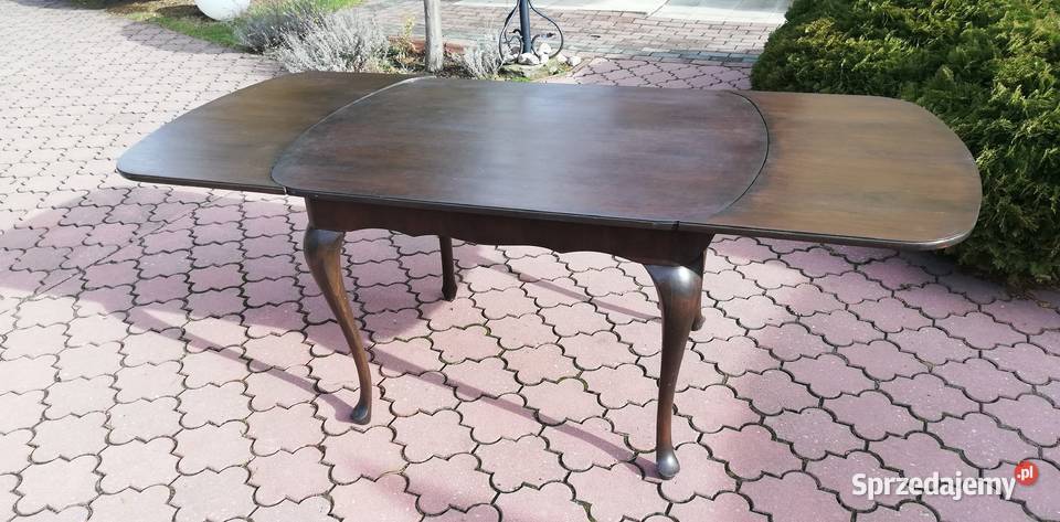 Stół do krzeseł na giętych nogach rozkładany mazowieckie Garwolin