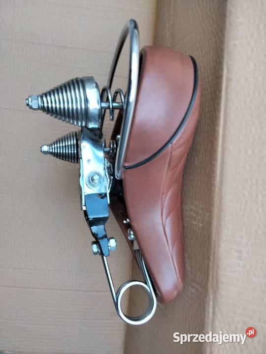 Siodełko rowerowe Velo Diamond brązowe