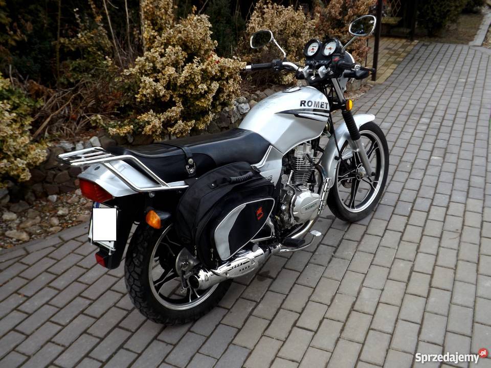 ROMET K 125 Sakwy 10 Kat B Zarejestrowany w Tra Wodzisław