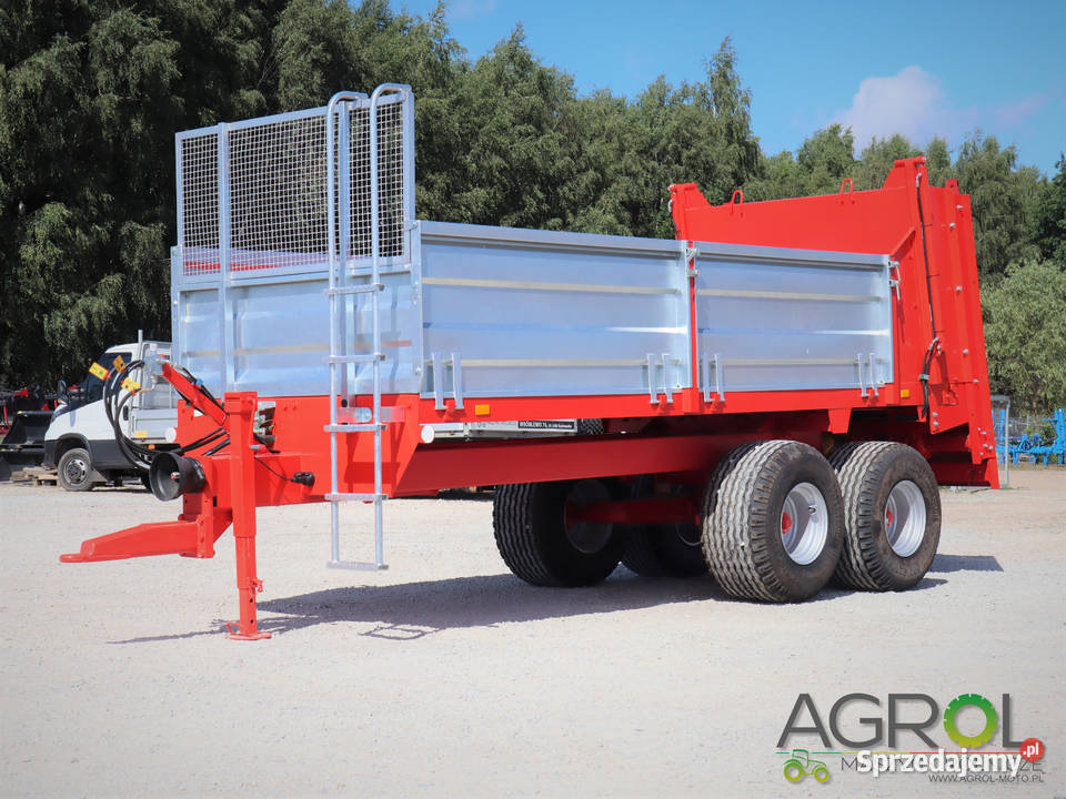 Rozrzutnik obornika 6 8 ton Roltrans wałki mazowieckie Płock