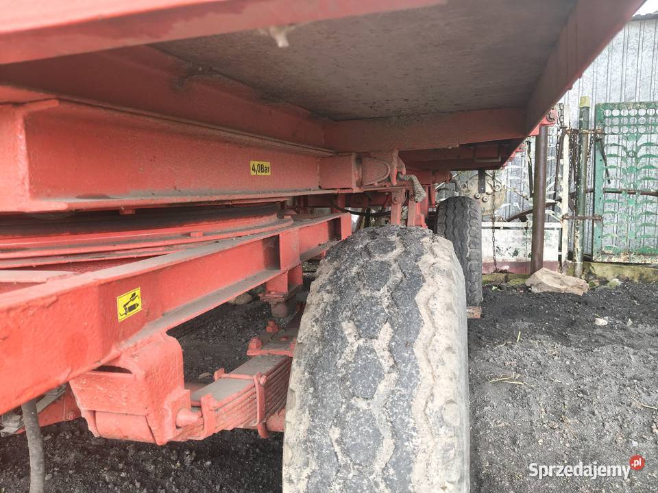 Sprzedam przyczepę Autosan D35s Przyczepy rolnicze Maszyny rolnicze
