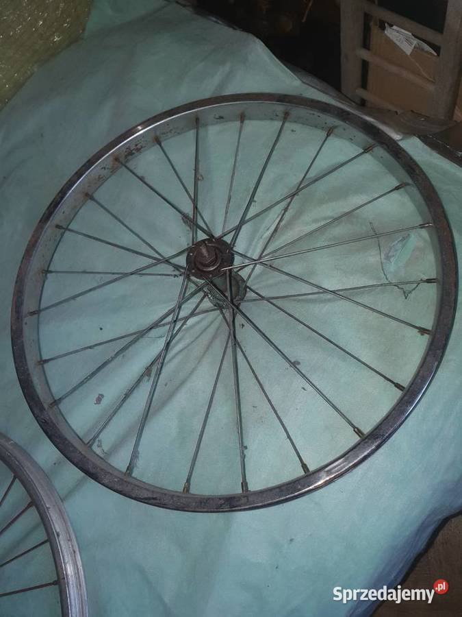 Stare Koła rowerowe retro Wigry składak