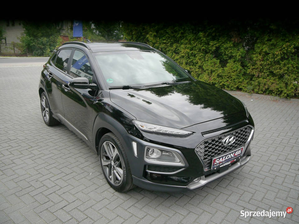 Hyundai Kona 16d 120 Serwisowany StanIdealny czarny Kona Częstochowa