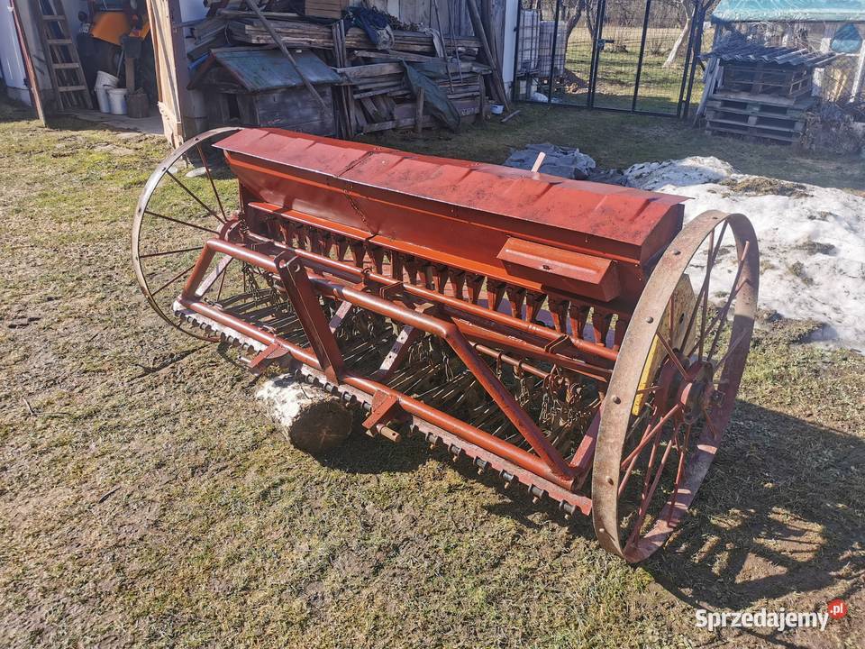 Siewnik zbożowy 21 lejków lubelskie Zakrzówek sprzedam
