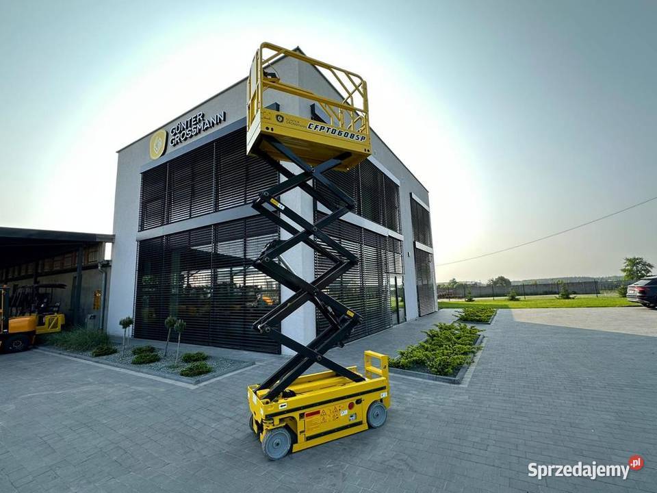 Nowy podnośnik nożycowy Gunter Grossmann 6m2m elektryczny Warszawa
