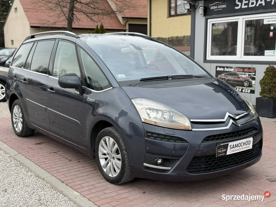 Citroen C4 Grand Picasso ExclusiveGwarancja 7mio 109KM mazowieckie