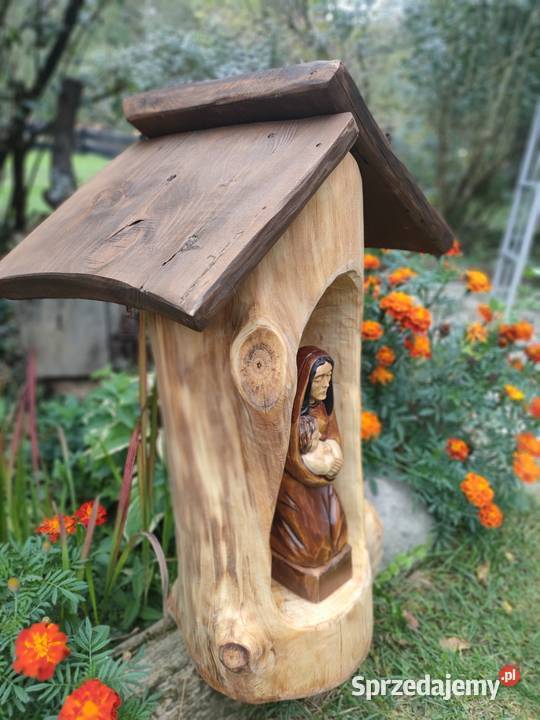 Drewniana kapliczka ogrodowa mazowieckie