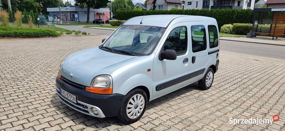 Renault Kangoo Klimatyzacja Hak Pakowny i Rok produkcji 2003 podkarpackie Jasło sprzedam