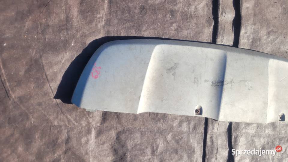 BMW X6 E71 SPOILER DOKŁADKA POD ZDERZAK TYŁ śląskie Ruda Śląska sprzedam
