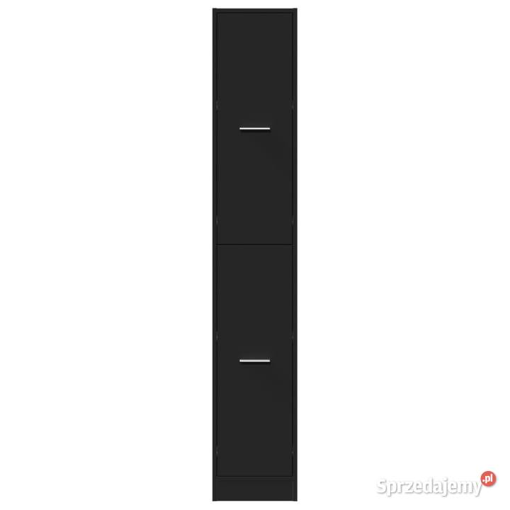 Szafka apteczna czarna 30x41x1745 materiał Warszawa sprzedam