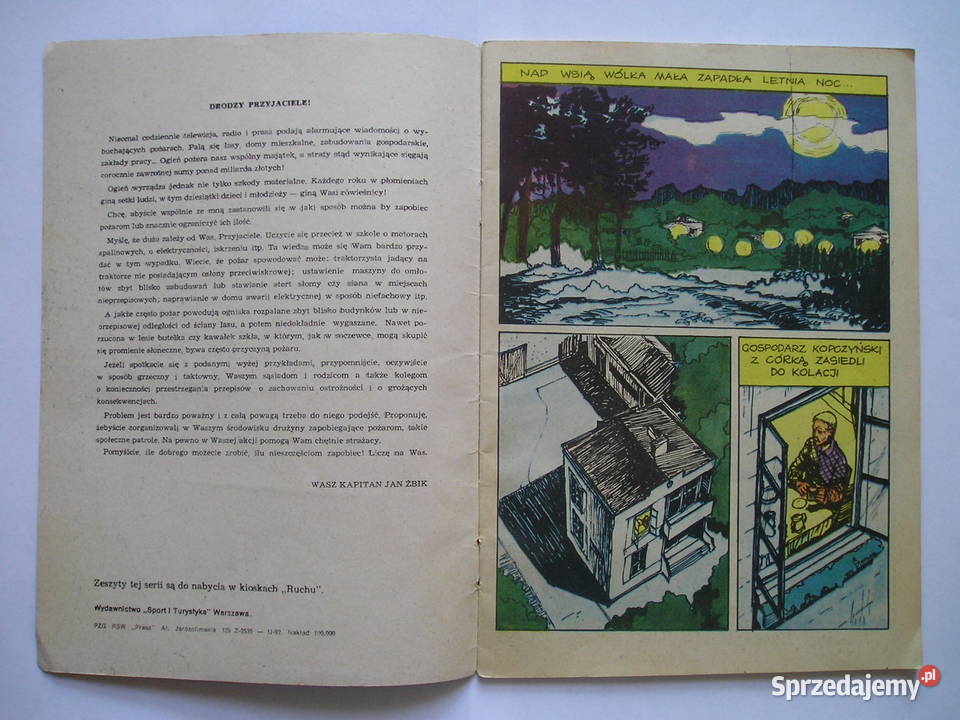 KAPITAN ŻBIK STRZAŁ PRZED PÓŁNOCĄ 1971 WYDANIE 1 Łódź