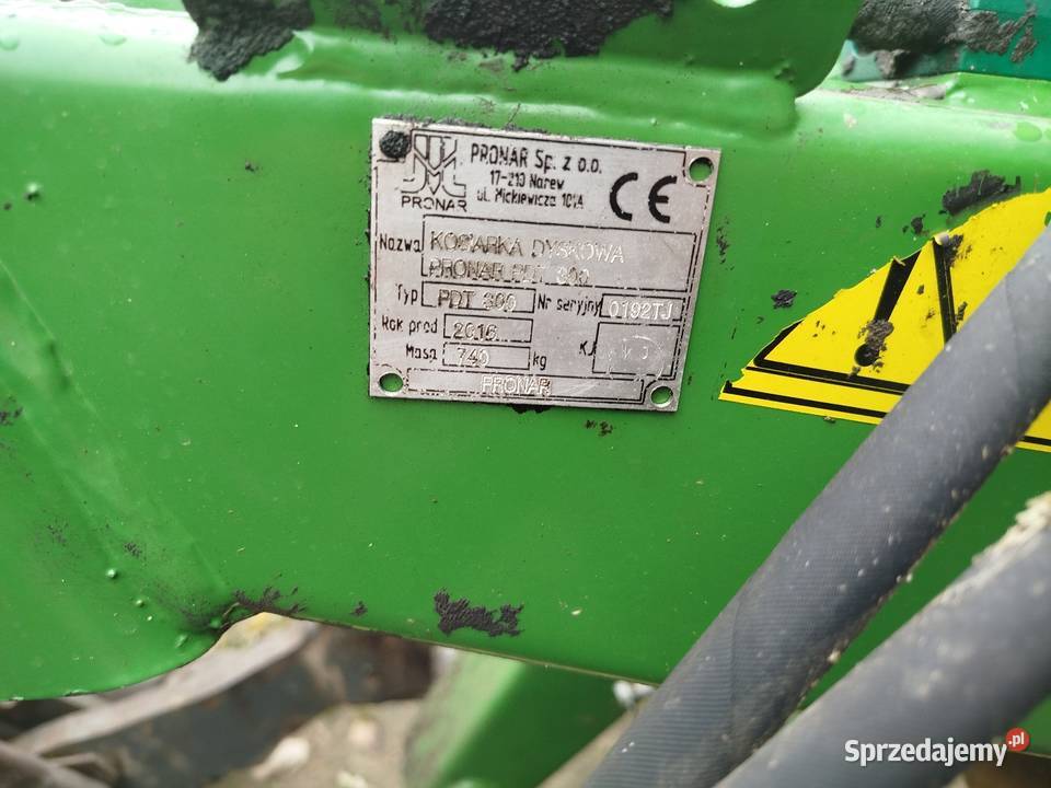Kosiarka dyskowa Pronar PDT300 Rotacyjne Świercze sprzedam