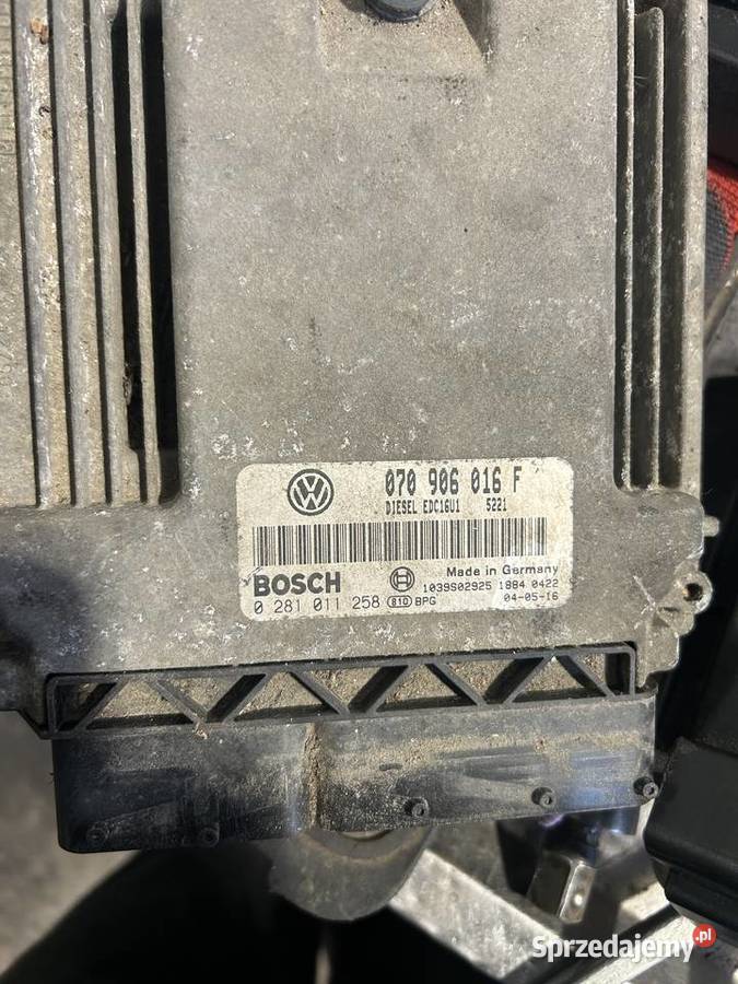 Zestaw startowy 25 TDI Volkswagen Touareg 7L 070 Komputery Bodzentyn