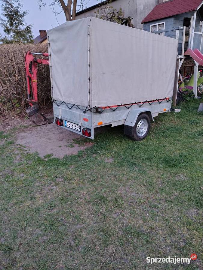 Przyczepa lekka stan Niewiadów łódzkie Skierniewice