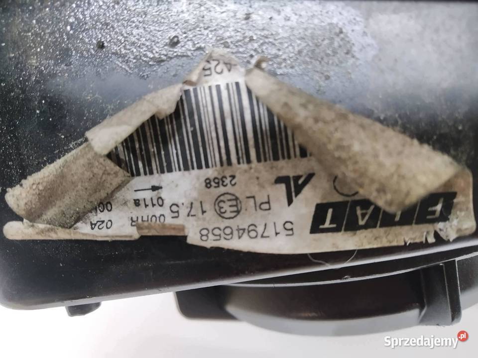 LAMPA PRZÓD PRAWA EU 51794658 Fiat Croma II