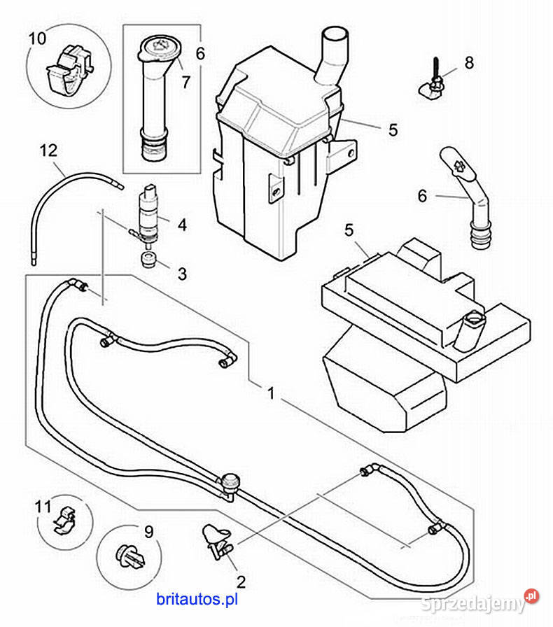 CZUJNIK POZIOMU PŁYNU SPRYSKIWACZY ROVER 75 MG wielkopolskie Poznań sprzedam
