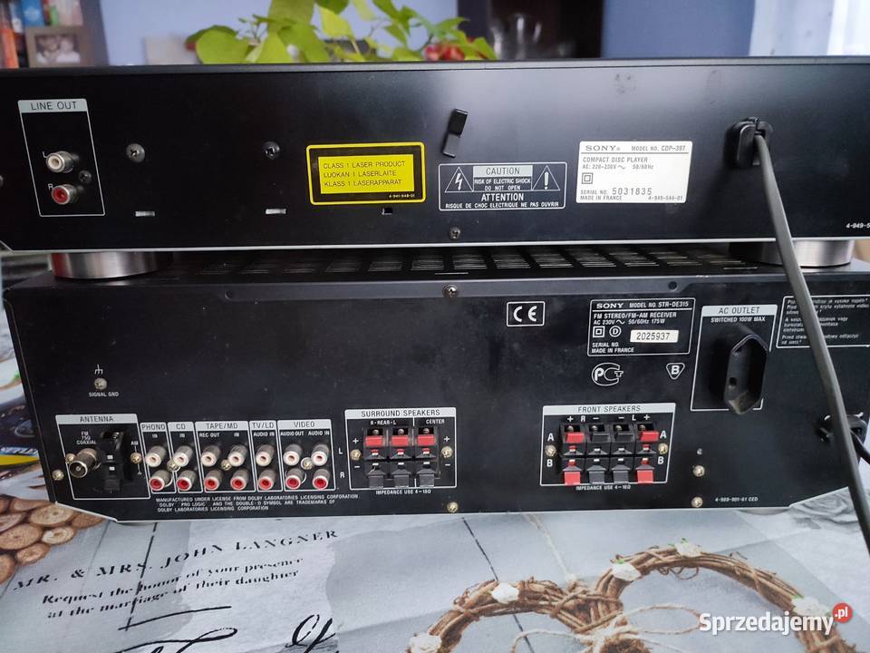 duża wieża Sony okazja Myszków