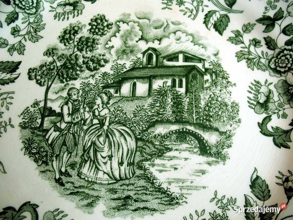 Talerz Ironstone patent design 0793 duży talerz Siedlce