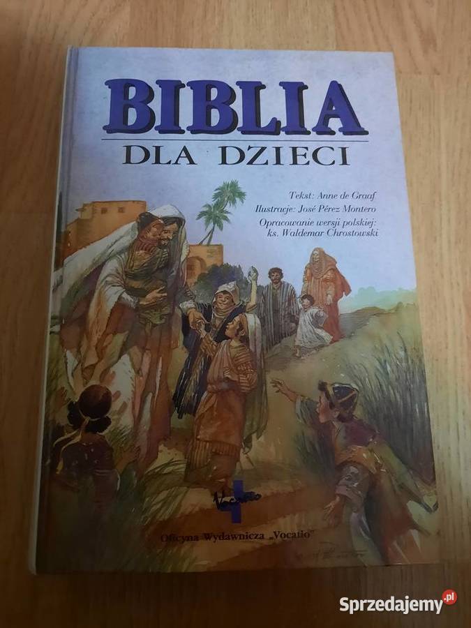 Biblia dla dzieci twarda oprawa 403 strony