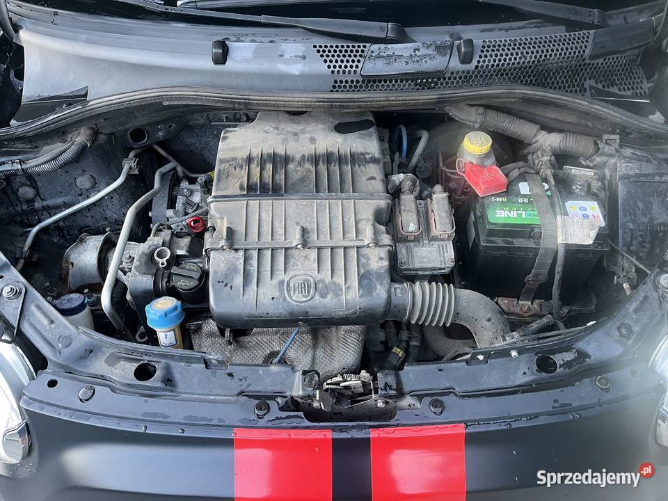 Fiat 500 312 12 2010 klimatyzacja Rąbień AB