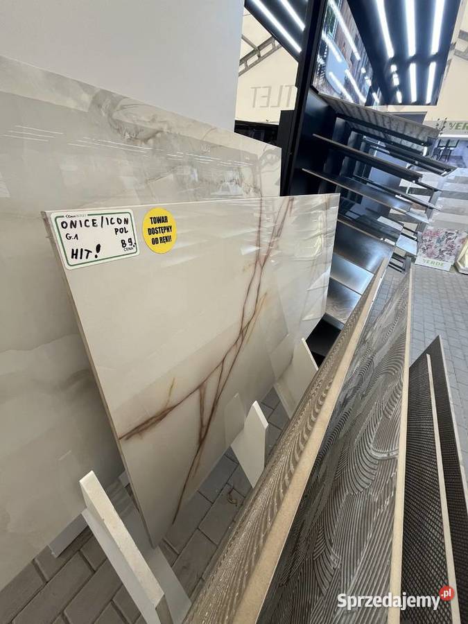 SUPER PŁYTKA ICON 60X120 POLEROWANA GATUNEK 1 mazowieckie Ząbki