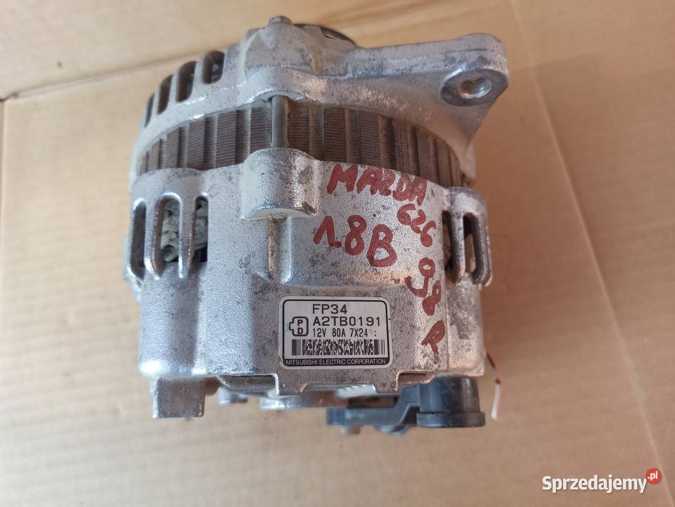ALTERNATOR MAZDA 626 GF 20 A2TB0191 FP34 FORD dolnośląskie Bolesławiec