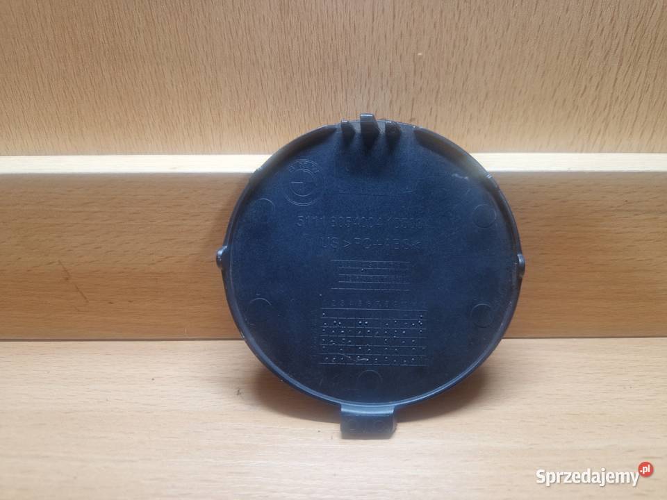 ZAŚLEPKA OSŁONA HAKA ZDERZAKA TYLNEGO TYŁ BMW 4 osobowe