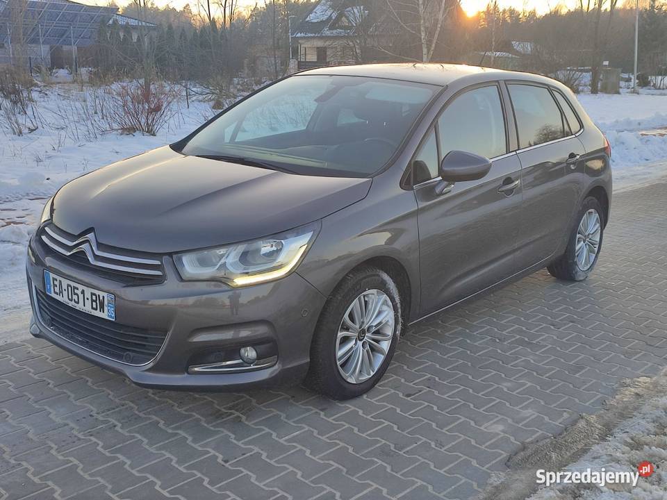 CITROEN C4 II benzyna 2016r 118200 benzyna Samochody osobowe Kielce