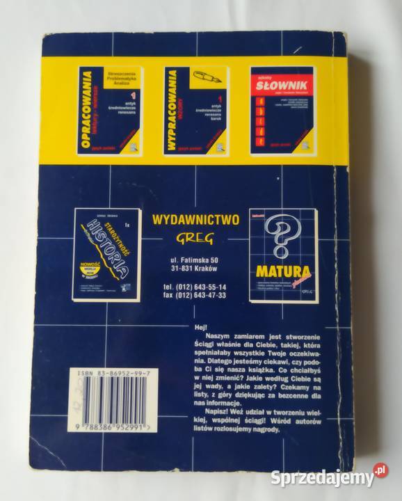 VADEMECUM język polski szkoła średnia Hajnówka