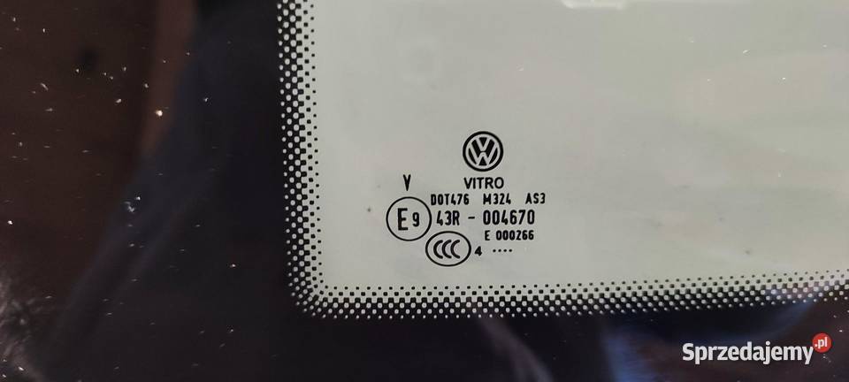 VW TIGUAN ALLSPACE SZYBA KAROSERYJNA TYŁ LEWA