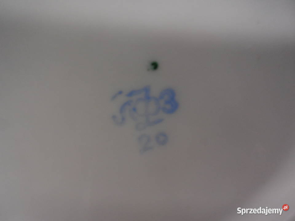 ŁOMONOSOW KOBALTOWA FILIŻANKA ZE SPODKIEM Raszków sprzedam