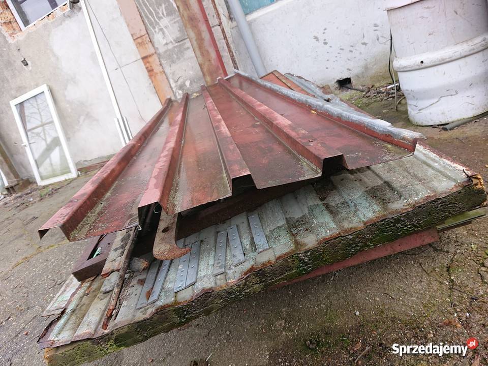 Do sprzedania blacha trapezowa z demontażu t55 Sulechów sprzedam