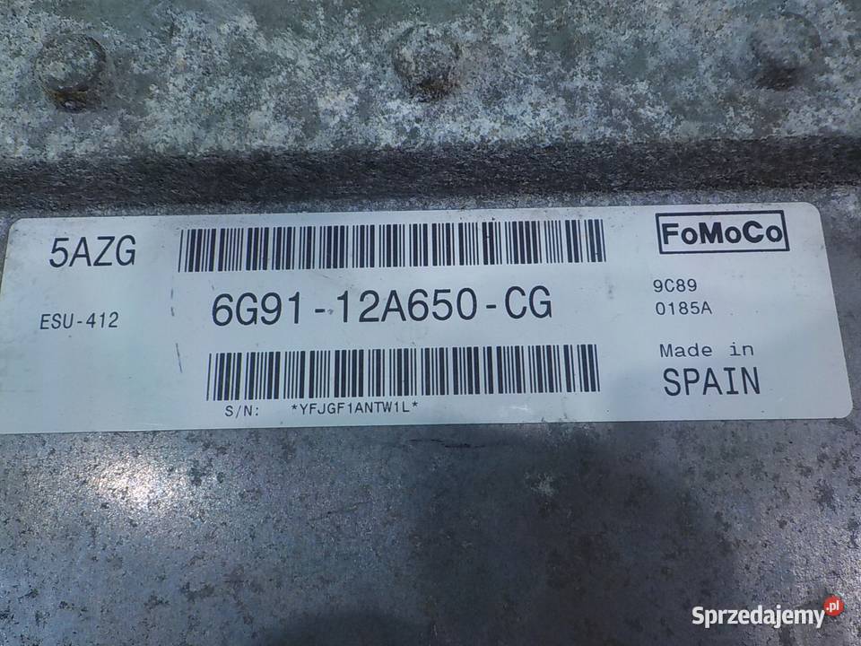 FORD GALAXY MK3 20 TDCI 09r 5D sterownik Suków