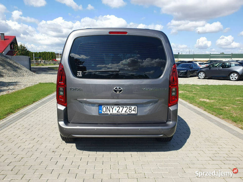 Toyota ProAce City 12 Benzyna 110 2020R Salon Samochody osobowe Strobice