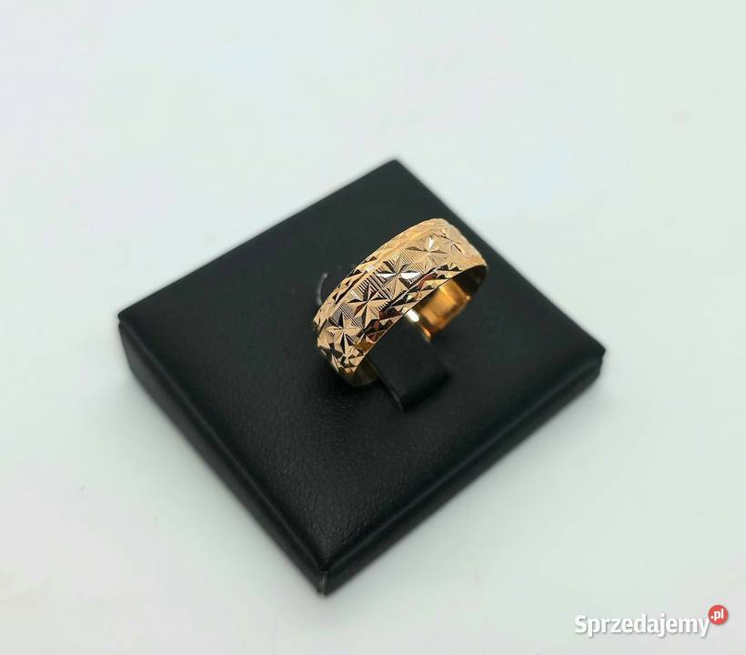 Złota obrączka próby 585 353g Rozmiar 20