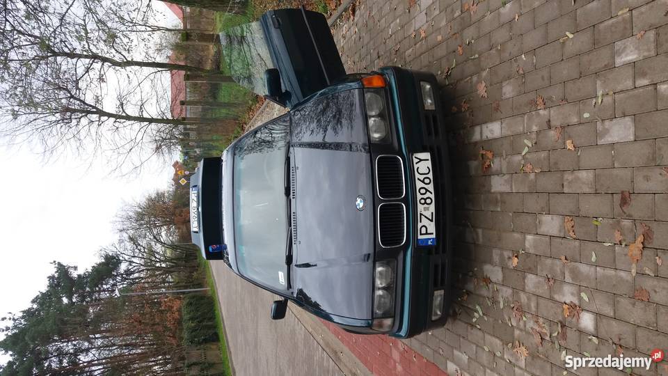 BMW E36 COUPE BENZLPG LADNE ALU CZARNA lubuskie Strzelce Krajeńskie