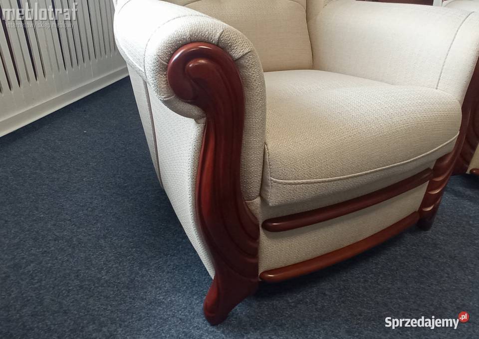 Reprezentacyjny wypoczynek LA Viano sofa1 fotel Radom sprzedam
