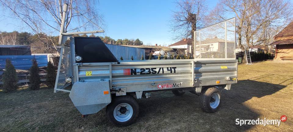 Rozrzutnik obornika CynkoMet N2351 4T lubelskie Puławy sprzedam