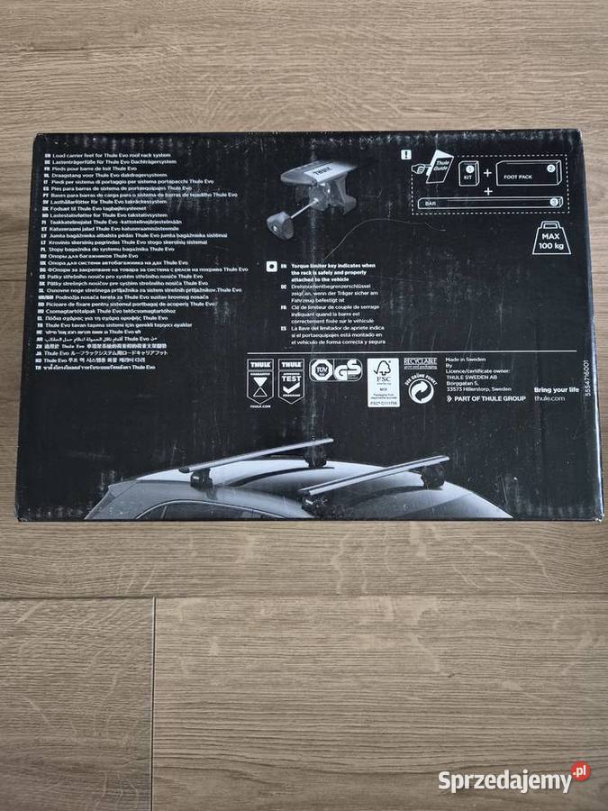 Stopy Thule Evo FixPoint 710700 Koszalin