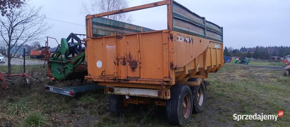 Przyczepa Rolland 12 T Tandem zabudowa do Łobżenica sprzedam